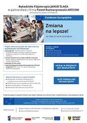 Zdjęcie artykułu Rekrutacja do projektu „Zmiana na lepsze!" nr FEDS.07.09-IP.02-0046/24