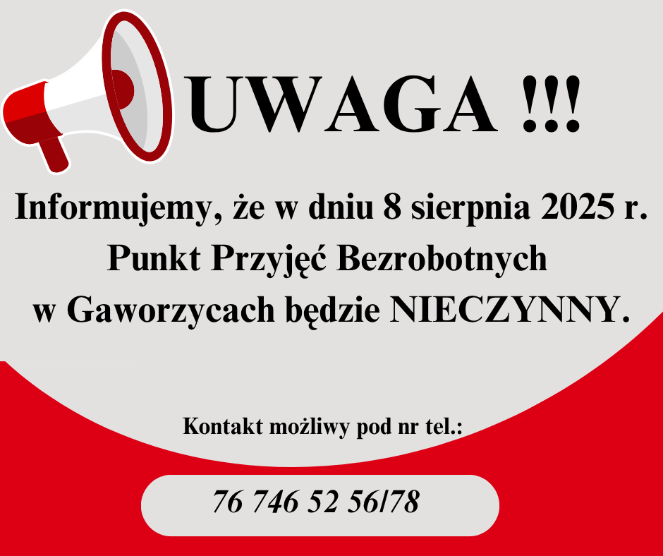 plakat - informacja